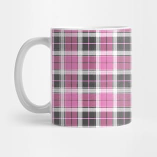 Pink Plaid Mug